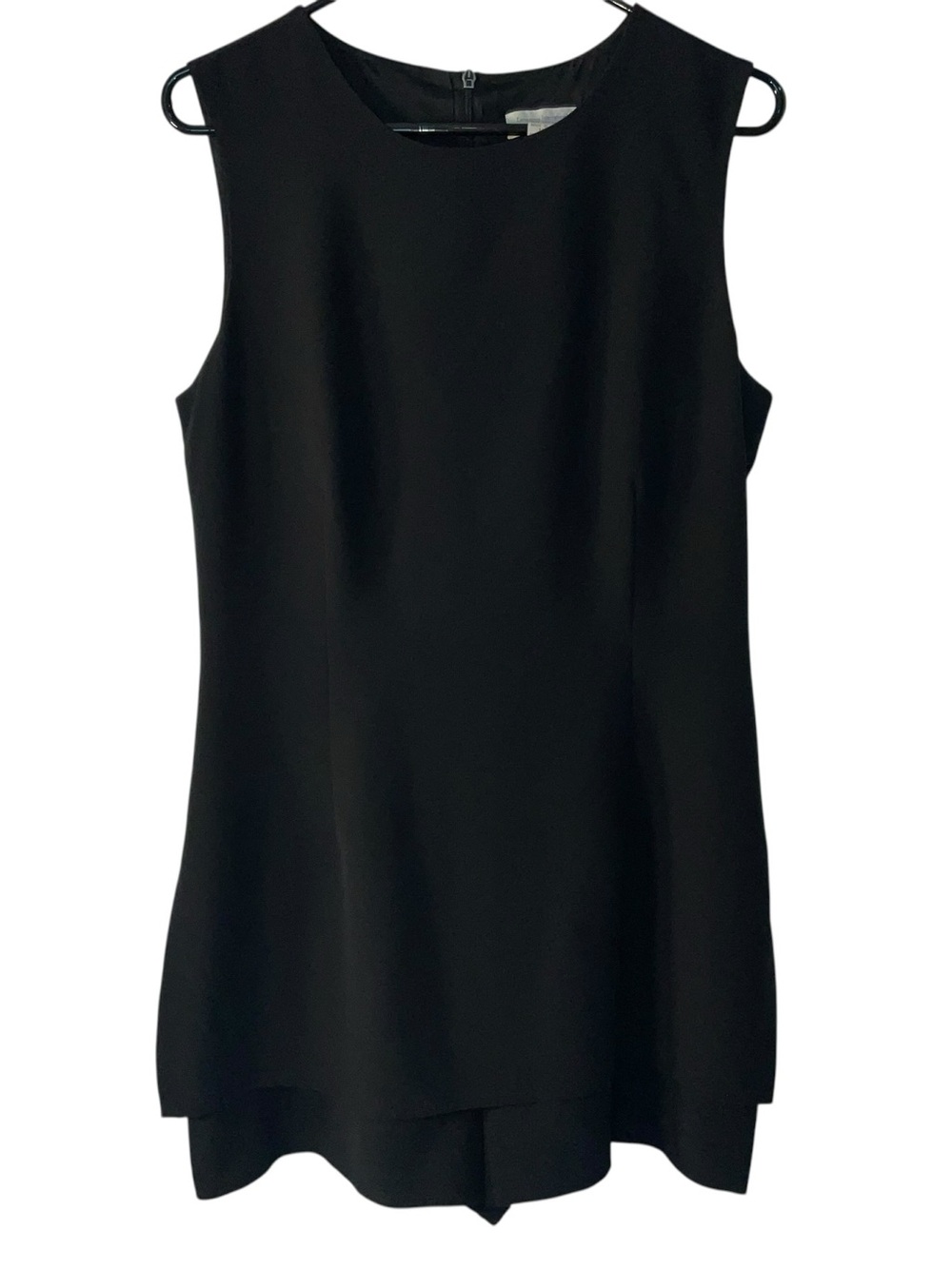 Express Black Sleeveless Tunic Top